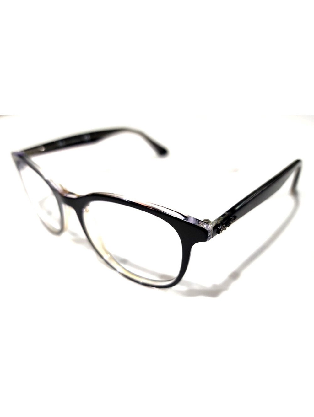 Ray Ban RB5356 2034 Black Round Eyeglasses 52-19 145